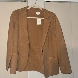 NWT JCrew Women’s Sweater Blazer. Size Small Petite.